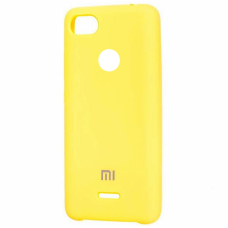 Чехол-накладка Xiaomi Redmi 6 Silicone Cover Yellow
