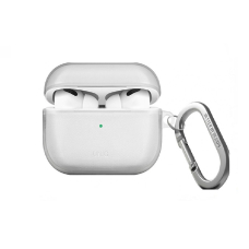 Чехол AirPods Pro 2 Uniq Lino Silicone Case Carabin Clear
