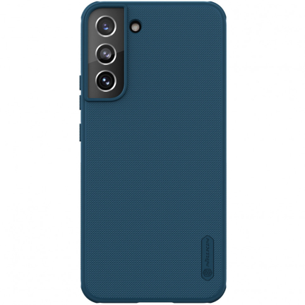 Чехол Galaxy S22 Plus Nillkin Frosted Shield Pro Blue Blue (Синий)